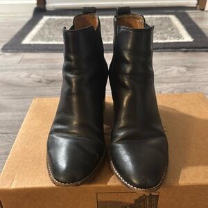 Madewell Black Leather Boots